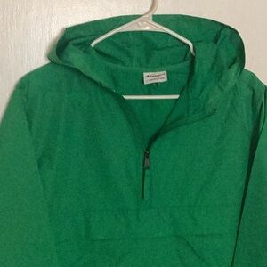 Woman’s Champion Windbreaker Green size L